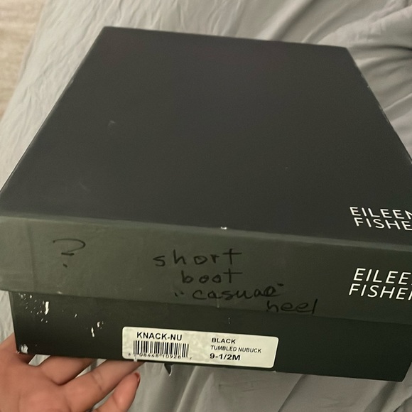 Eileen Fisher Shoes - Tumbled Nubuck short booties